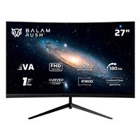 Imagen CVA para producto MNL-2911 MONITOR GAMER BALAM RUSH ANDROMEDA MAG27Y / CURVO / 27 PULG / VA / FULL HD / 180 HZ / 1 MS / R1800 / VESA 100 / RGB / OVERCLOCK 200 HZ / FREESYNC / FLICKER FREE / LOW BLUE LIGHT / NEGRO / BR-942980