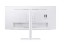 MONITOR LED SAMSUNG 34 PULGADAS,WIDESCREEN, WQHD 3,440 X 1,440, HDMI 1, D. PORT 1, 100HZ, 5MS, BLANCO, BOCINAS, CURVO, 1000R, THUNDERBOLT, USB-C