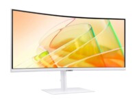 MONITOR LED SAMSUNG 34 PULGADAS,WIDESCREEN, WQHD 3,440 X 1,440, HDMI 1, D. PORT 1, 100HZ, 5MS, BLANCO, BOCINAS, CURVO, 1000R, THUNDERBOLT, USB-C