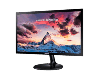 Monitor Profesional LED Ultra Delgado de 24", Resolución 1920x1080p, Entradas de Video HDMI / VGA.