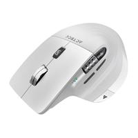 MOUSE ACTECK VIRTUOS PRO MI780 / VERTICAL / INALAMBRICO / RECEPTOR USB 2 CANALES / RECARGABLE / SCROLL HORIZONTAL / OPTICO / 8 BOTONES / 3200 DPI AJUSTABLE / BLANCO / AC-936194