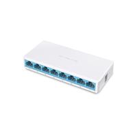 SWITCH | MERCUSYS | MS108 | 8 PUERTOS RJ45 10/100 MBPS | NO ADMINISTRABLE | PARA ESCRITORIO