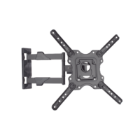 Montaje de Pared Articulado para Monitor de 32-55" / Soporta hasta 27.2 Kg / Vesa 400 x 400 / 100 x 100 / Acero / Separación a Pared de 5 cm a 40 cm