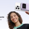 Power Bank Inalambrico | 5000mAh | 7.5W | Con Emojis de Estado | Carga Rápida USB-C Bidireccional | Pantalla TFT Inteligente | 13 niveles de Proteccion | Con Holder | Color Purple.