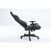 SILLA GAMER OCELOT/COLOR NEGRO/DESCANSA BRAZOS AJUSTABLES/RECLINABLE 90-155 GRADOS/SOPORTA HASTA 150KG