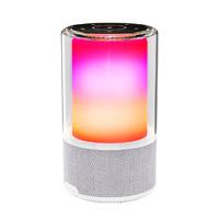BOCINA ACTECK GLEE PURE AP70 / INALAMBRICA / BLUETOOTH - CONEXION TWS ? 3.5 MM / SONIDO ESTEREO / 20 W / ILUMINACION LED / SUBWOOFER / BLANCO / AC-936392