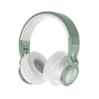 AUDIFONOS BACKDROP INALAMBRICOS DE DIADEMA BLUETOOTH ? COLOR BLANCO CON VERDE