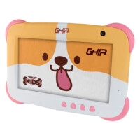 TABLET GHIA 7 KIDS/A50 QUADCORE/1GB RAM/16GB /2CAM/WIFI/BLUETOOTH/2500MAH/ANDROID 9 /PERRITO