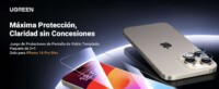 Protector de pantalla UGREEN HD con marco de instalación para iPhone 16 Pro Max (paquete de 2)