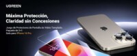 Protector de pantalla UGREEN HD con marco de instalación para iPhone 16 Pro (paquete de 2)