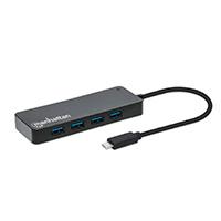 HUB USB,MANHATTAN,168410,-C V3.2  7 PTOS A, 5GBPS