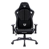 SILLA GAMER BALAM RUSH THUNDER MAX V7 / TELA NYLON TRANSPIRABLE / REPOSABRAZOS, REPOSA PIES, COJIN LUMBAR / 140 / 150KG / NEGRO / BR-940597