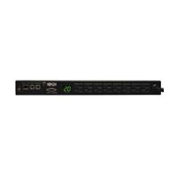PDU MONOFASICO MONITORIABLE TRIPP LITE PDUMNH20 1.9KW, DE 120V, 8 TOMACORRIENTES 5-15R, 5-15P, CABLE DE 3.66 M (12 PIES), INTERFAZ DE PLATAFORMA LX, PARA INSTALACION EN RACK 1U.