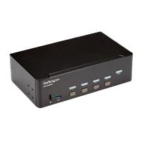 SWITCH CONMUTADOR KVM DE 4 PUERTOS HDMI - 4K DE 30HZ - DE PANTALLA DOBLE - STARTECH.COM MOD. SV431DHD4KU