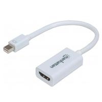 CABLE  ADAPTADOR,MANHATTAN,151399, DISPLAYPORT MINI M A HDMI H BL 1080P