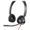 DIADEMA HP POLY 8X229A6 BLACKWIRE C3225 | ALAMBRICA BINAURAL USB-A USB-C Y 3,5 MM REDUCCION DE RUIDO CON MICROFONO CONTROL EN EL CABLE COLOR NEGRO CON NARANJA