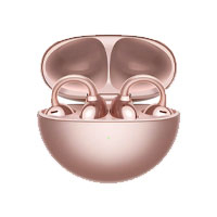 HUAWEI FREECLIP / TOCA LA ESFERA ACúSTICA / EL C-BRIDGE/ BATERIA  8 HORAS APROXIMADAMENTE / COLOR ORO ROSA /PESO 5.6G