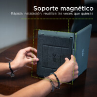 BASE AJUSTABLE GHIA PARA LAPTOP O TABLETA / PRACTICO Y DELGADO / HASTA 15.6 PULGADAS