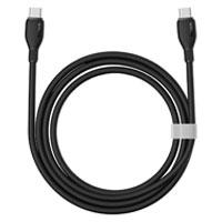 CABLE DE CARGA RPIDA BASEUS, TIPO C A TIPO C, CABLE DE CARGA 100 W, 5 A, 2 M, COLOR NEGRO