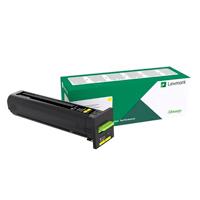 TONER LEXMARK COLO AMARILLO ALTO RENDIMIENTO, 82K4HY0,  HASTA 17,000 PAGINAS, PARA CX860DE, CX825DE, CX820DE