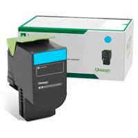 TONER LASER LEXMARK COLOR CIAN RENDIMIENTO ESTANDAR, NP 78C40C0, HASTA 1400 PAGINAS, MODELOS CX622ADE, CS421DN, CS521DN, CX625ADHE CX522ADE, CS622DE, CX421ADN