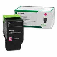 TONER LASER LEXMARK COLOR MAGENTA RENDIMIENTO ESTANDAR, NP 78C40M0, HASTA 1400 PAGINAS, MODELOS CX622ADE, CS421DN, CS521DN, CX625ADHE, CX522ADE, CS622DE, CX421ADN