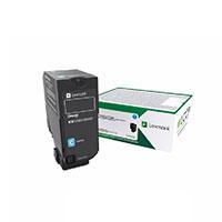 TONER LASER LEXMARK 78C4XC0 CIAN,EXTRA ALTO RENDIMIENTO, HASTA 5000 PAGINAS, MODELOS CX622, CX625, CS421, CS521, CX625, CX625, CX522, CX622, CX421
