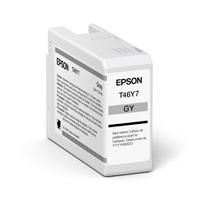CARTUCHO EPSON MODELO T46Y GRIS, PARA PLOTTER P900 50 ML