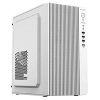 GABINETE ACTECK ZENITH GI656 / MINI TORRE / MICRO-ATX,MINI-ITX / FUENTE 500 W /  FULL METALICO + FRENTE SOLIDO / BLANCO / AC-939270