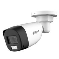 CAMARA ANALOGA/DAHUA/HAC-HFW1200CLN-IL-A/BULLET DE 2 MP/ ILUMINACIN DUAL INTELIGENTE FULLCOLOR/ LENTE DE 2.8MM/ 102 GRADOS DE APERTURA/ 20MTS DE IR Y LUZ IR/ MICRFONO INTEGRADO/ IP67/CVI/CVBA/AHD