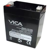 BATERIA DE REEMPLAZO VICA 12V 5AH, GENERICA COMPATIBLE CON EL 80% DE NO BREAKS DE OTRAS MARCAS, 1 AÑO DE GARANTIA