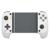 GAMEPAD GAMER BALAM RUSH KONTROL MOVE G626 / GAME PAD CONTROL / INALAMBRICO -BT 5.0 / P- CELULAR / ANDROID - IOS / RGB / RECARGABLE / TURBO - VIBRACION DUAL / JOYSTICK ANTI DRIFT / BLANCO / BR-940481