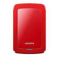 DISCO DURO EXTERNO ADATA HV300 2TB PORTATIL 2.5 USB 3.2 WINDOWS MAC LINUX DASHDRIVE SLIM COLOR ROJO (AHV300-2TU31-CRD)