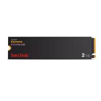 UNIDAD DE ESTADO SOLIDO SSD INTERNO SANDISK EXTREME 2TB M.2 2280 NVME PCIE GEN4 LECT.5150MBS ESCRIT.4850MBS PC LAPTOP MINIPC  SDSSDX3N-2T00-G26