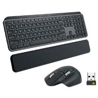 TECLADO/MOUSE LOGITECH MX KEYS COMBO BUSINESS GEN 2 INALAMBRICO USB BOLT GRAFITO