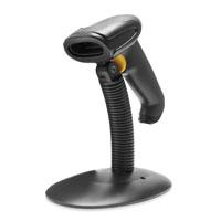 LECTOR DE CODIGO DE BARRAS GHIA GSCB1 / 1D / LED CCD / USB / CON BASE / NEGRO