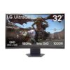 MONITOR LG ULTRAGEAR 32GS60QC GAMER CURVO QHD 31.5,PANEL VA, 2560X1440, 180HZ, TR 1MS, CURVATURA 1000R, HDR10, AMD FREESYNC, ASPECTO 16:09, CONTRASTE 3000:1, DISPLAYPORT, HDMI, MONTAJE 100X100