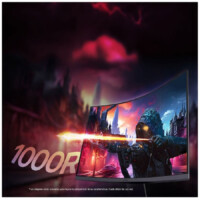 MONITOR PC LG 27GS60QC-B GAMING ULTRAGEAR 27 CURVO QHD, AMD FREE SYNC, 180HZ, PANEL VA, ASPECTO 16:9, 2560X1440, TR 1MS, 3000:1, CURVATURA 1000R, HDMI, DISPLAYPORT, HDR10, MONTAJE PARED 100X100 MM.