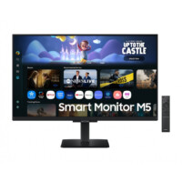 MONITOR LED SAMSUNG 27 PULGADAS / FHD (1920 X 1080)/ PLANO/ SMART MONITOR M5/ VA / 60 HZ / HDMI / NEGRO