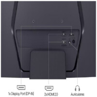 MONITOR PC LG 27GS60QC-B GAMING ULTRAGEAR 27 CURVO QHD, AMD FREE SYNC, 180HZ, PANEL VA, ASPECTO 16:9, 2560X1440, TR 1MS, 3000:1, CURVATURA 1000R, HDMI, DISPLAYPORT, HDR10, MONTAJE PARED 100X100 MM.