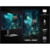 MONITOR LED SAMSUNG 27 PULGADAS / G6 ODYSSEY GAMER/  QHD (2560 X 1440)/ OLED / PLANO/ DP/ HDMI/240HZ/ PLATA