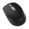 MOUSE ACTECK OPTIMIZE TRIP PRO MI580 / INALAMBRICO / 1600 DPI AJUSTABLE / 6 BOTONES SCROLL / RECARGABLE / DUAL DONGLE USB 2.4 GHZ 2 BLUETOOTH / WIN MAC ANDROID / NEGRO / AC-939591