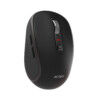 MOUSE ACTECK OPTIMIZE TRIP PRO MI580 / INALAMBRICO / 1600 DPI AJUSTABLE / 6 BOTONES SCROLL / RECARGABLE / DUAL DONGLE USB 2.4 GHZ 2 BLUETOOTH / WIN MAC ANDROID / NEGRO / AC-939591