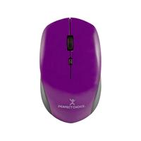 MOUSE INALAMBRICO 1600 DPI OPTICO CONECTOR USB PERFECT CHOICE ROOT PRO - MORADO