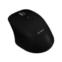 MOUSE ACTECK OPTIMIZE FLOW MI480 / INALAMBRICO / 1600 DPI / 5 BOTONES SCROLL / ALCANCE 10 M / DONGLE BT 2.4 MHZ / NEGRO / AC-939836