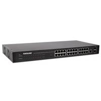 SWITCH,INTELLINET,560917, GB 24 PTOS 19 ,ADMIN + 2 SFP