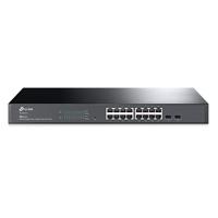 SWITCH TP-LINK TL-SG2218 ADMINISTRABLE GIGABIT DE 16 PUERTOS 2 RANURAS SFP SUSTITUYE A T2600G-18TS