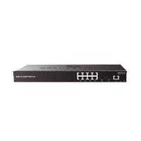 SWITCH POE GRANDSTREAM GWN7801P/ GIGABIT POE ADMINISTRABLE / 8 PUERTOS 10/100/1000 MBPS 2 PUERTOS SFP UPLINK / COMPATIBLE CON GWN CLOUD