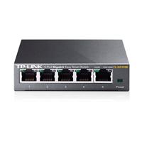 SWITCH | TP-LINK | TL-SG105E | 5 PUERTOS | GIGABIT | PLUG  AND  PLAY