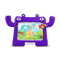 TABLET / VORAGO / PAD-8 KIDS, ANDROID 13 QUADCORE 4GB 64GB DUALCAM WIFI BT GMS FUNDA ANTIGOLPES MORADO